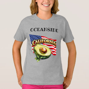 Kalifornisk Tjej T-Shirt