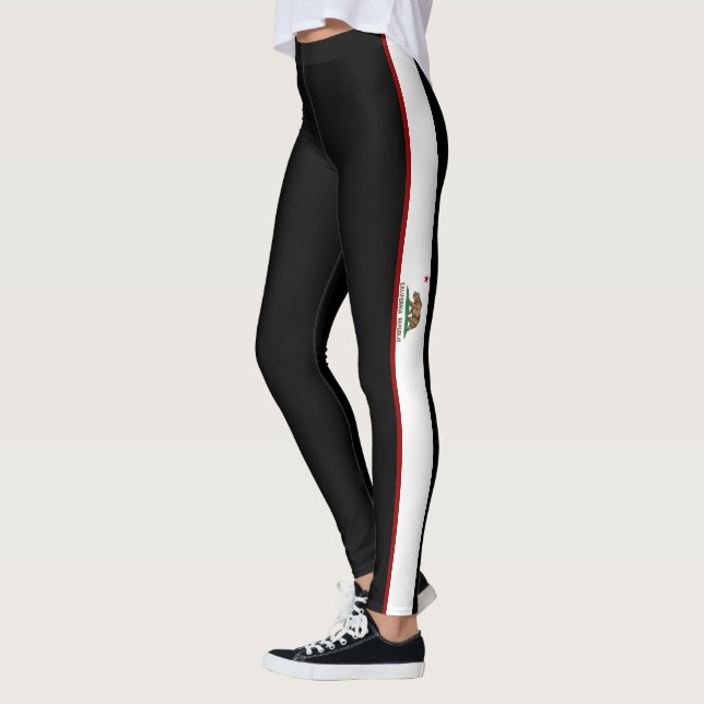 Kaliforniska flagga leggings (Vänster)