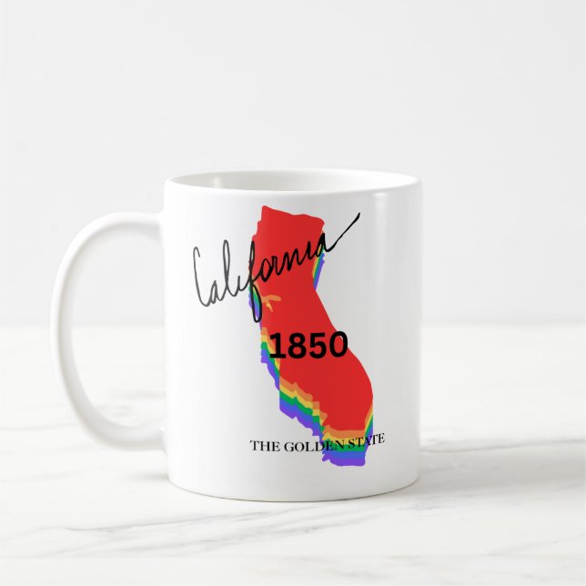 Kaliforniskt kaffe mugg (Vänster)