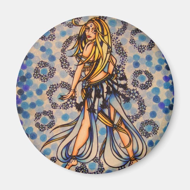 Kalila Belly Dancer Magnet (Framsidan)