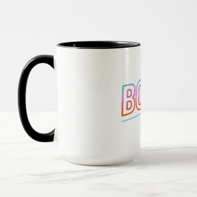 Kalira Arts | Boom Pop Designkollektion Mugg (Vänster)