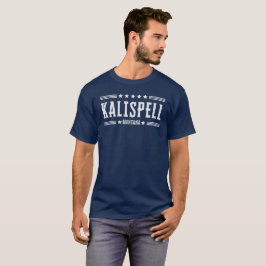 KALISPELL MONTANA Stars & Rand T Shirt