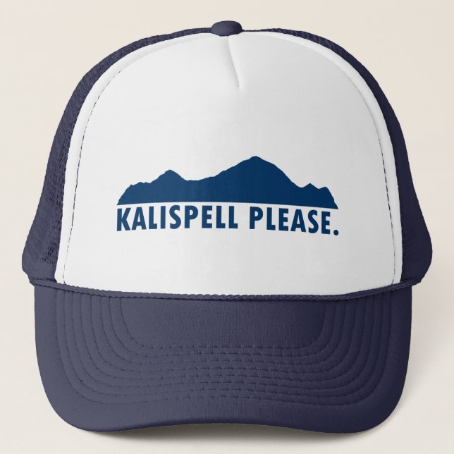 Kalispell Montana Tack Keps (Framsida)