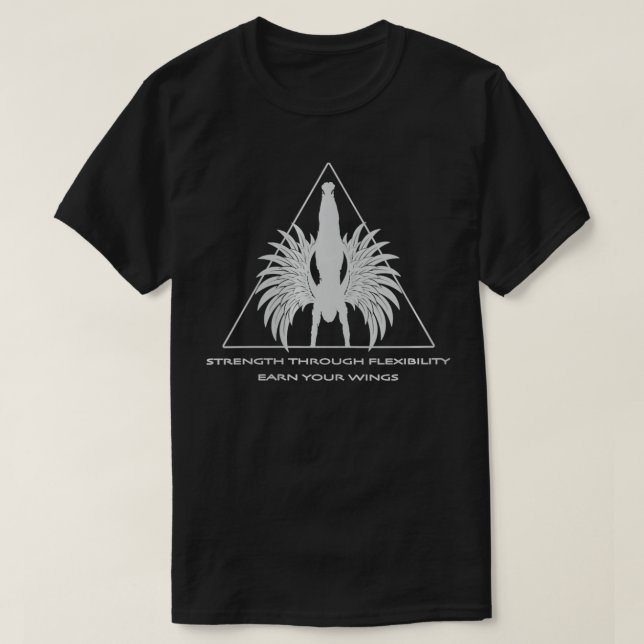 Kalisthenics för kvinnor i STF-kalsongen föder dit T Shirt (Design framsida)