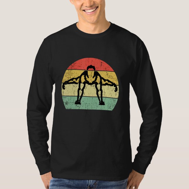 Kalistiska kroppsviktsdosor dragar upp pub kalist t shirt (Framsida)