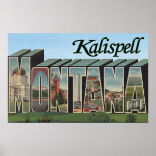 Kalitrollformel Montana - Stora Brev Scenes Poster