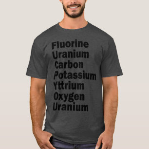 Kalium yttrium syre u t shirt