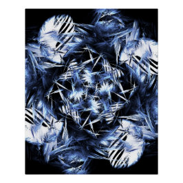 Kaliverse Fluid Fractal #01 Affisch Perfect Poster