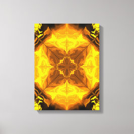 Kaliverse Kalejdoskop Fraktal #01 Canvastryck