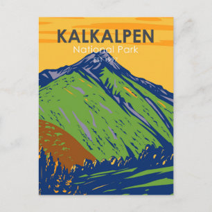 Kalkalpen nationalpark Austria Vintage Vykort