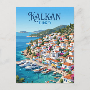 Kalkan Turkiet Vykort