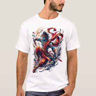 Kalki Avatar Gud Yoga Vedic Hindu T Shirt