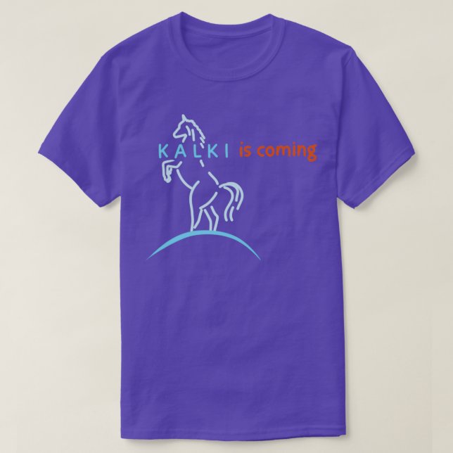 Kalki kommer t shirt (Design framsida)