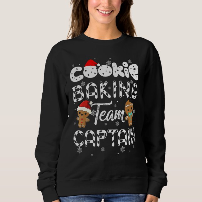 Kalkkakor Bakande Lagkapten Pepparkakor Jul   T Shirt (Framsida)