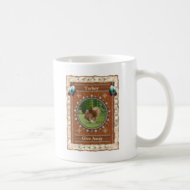 Kalkon Dela Ut Energi Kaffemugg (Höger)