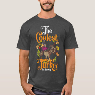 Kalkon Mat Fest November rolig T Shirt