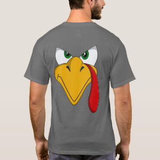 Kalkon med attityd Glad Thanksgivinghelg T Shirt