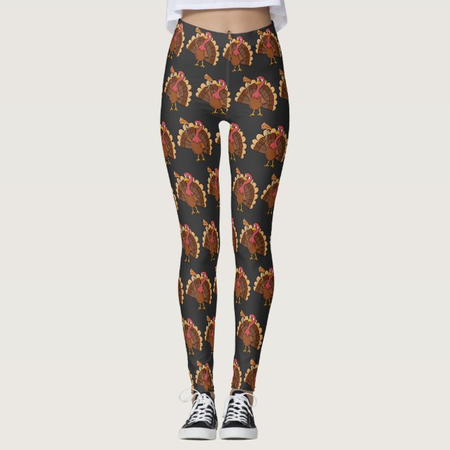 Kalkon med pajskiva leggings (Framsida)