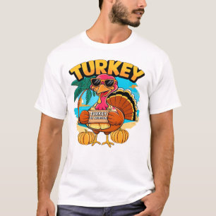 Kalkon på semester i Jamaica Klassisk T-Shirt.png T Shirt