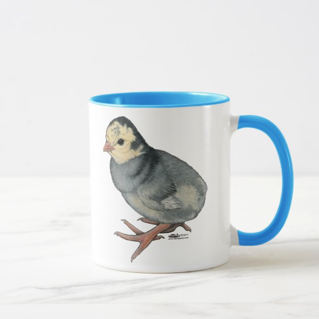 Kalkon Poult Blue Slate Mugg (Höger)