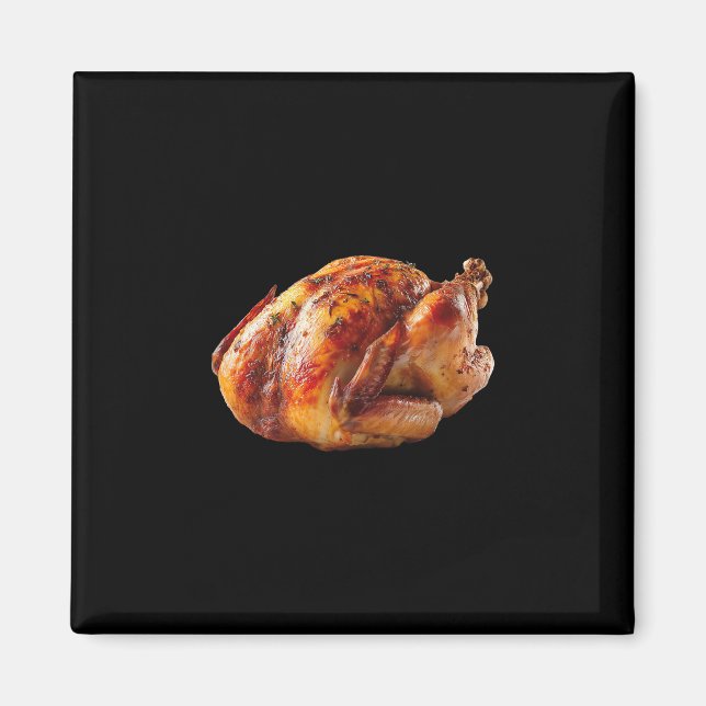 Kalkon Tacksgiving Roligt Mat Kostym Halloween G Magnet (Framsidan)