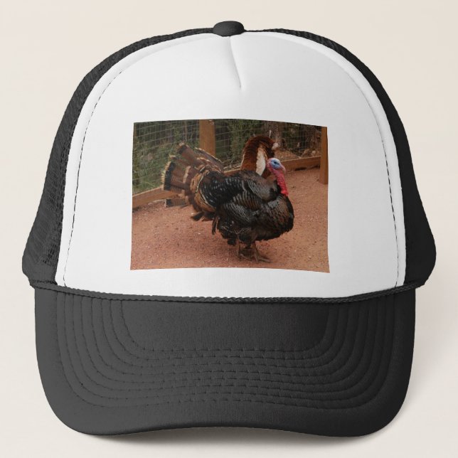 kalkon thanksgiving truckerkeps (Framsida)