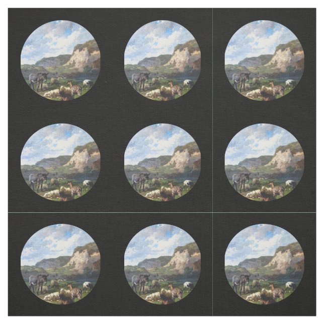 Kalkoner och får tyg (Provkarta)