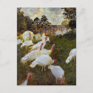 Kalkonerna vid Claude Monet Vykort
