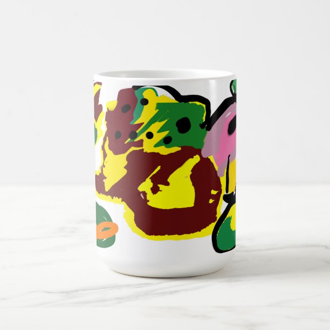 Kalkonfärg  kaffemugg (Center)