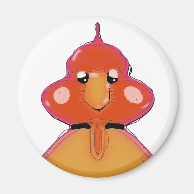 kalkonhuvud magnet (Framsidan)