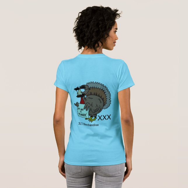 kalkontröja, t-2X T Shirt (Hel baksida)