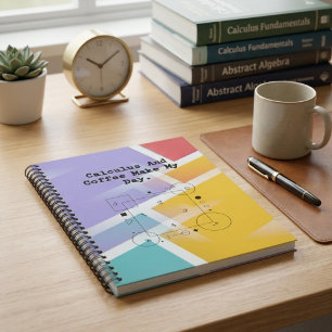 Kalkyl & Kaffefantast Matematiklärares Dagliga Ri Anteckningsbok