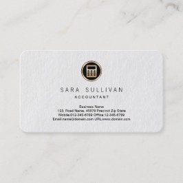Kalkylatorikon Accountant Premium BusinessCard Visitkort