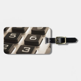 "Kalkylatorns stängning" Bagagebricka