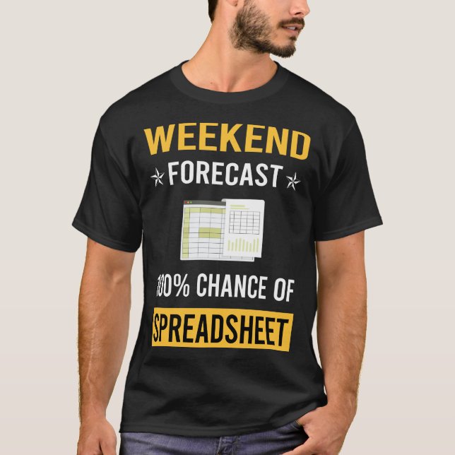 Kalkylblad för Helg T Shirt (Framsida)