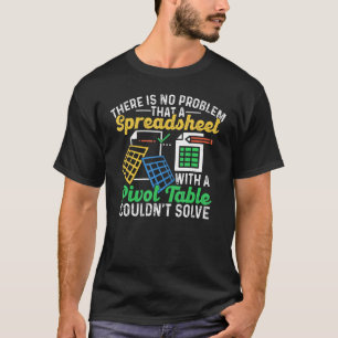 Kalkylblad med problem med pivottabellen Bord som T Shirt