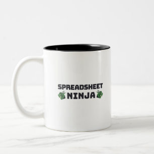 Kalkylblad ninja 2-tonkaffe mugg