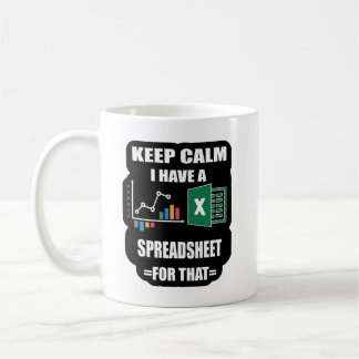 Kalkylblads Mugg, Excel Mugg Genväg, Mugg Excel,