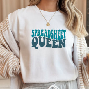 Kalkylbladsdrottning Finans, Redovisningsekonom, C T Shirt
