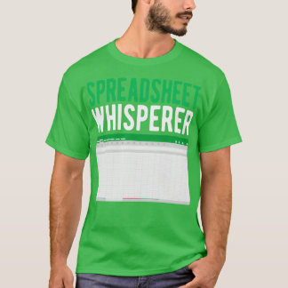 Kalkylbladsvisare Excel-redovisningsrevisor T Shirt