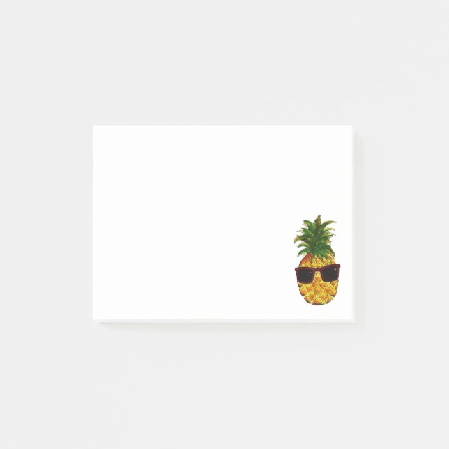 Kall ananas post-it block (Framsida)
