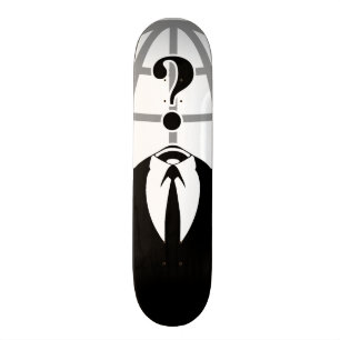 Kall anonym logotyp skateboard bräda 19,5 cm