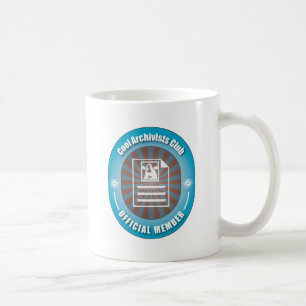 Kall arkivarieklubb kaffemugg