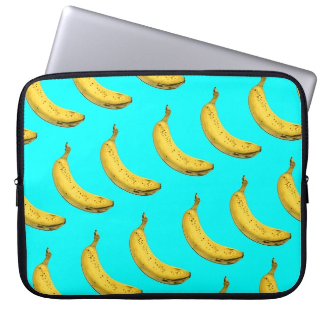 Kall banan laptop sleeve (Framsidan)