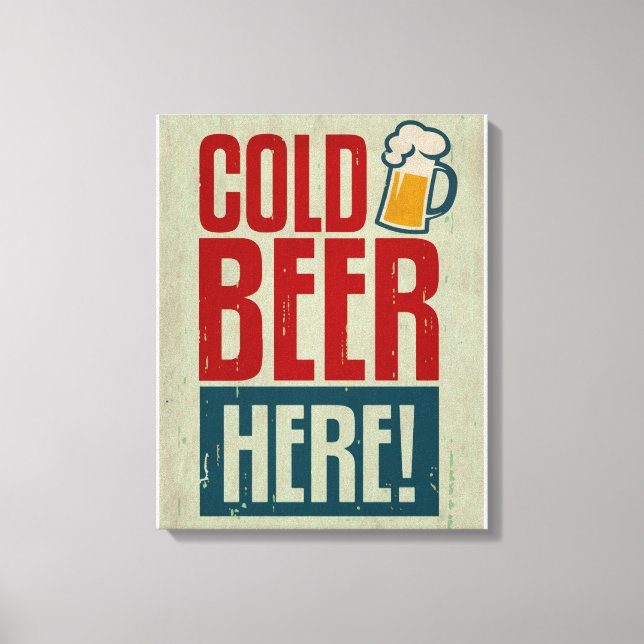 Kall Beer Canvastryck (Framsida)