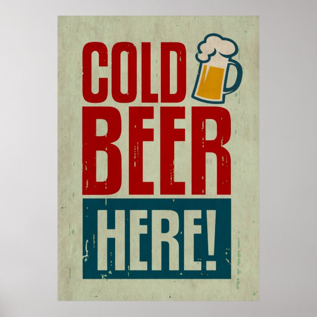 Kall Beer Poster (Framsidan)