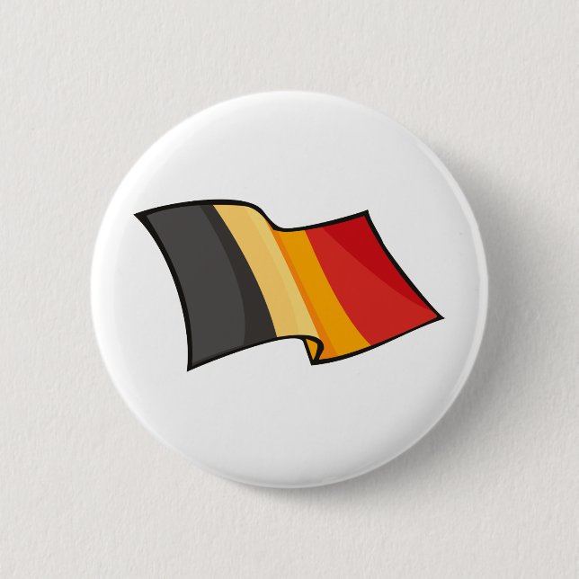 Kall Belgien flagga Knapp (Framsida)