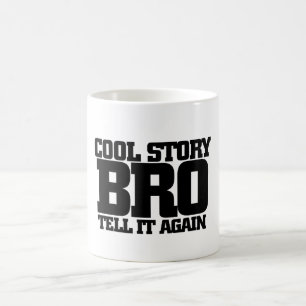 Kall berättelbro kaffemugg