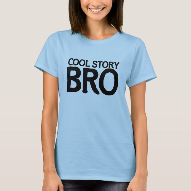 Kall berättelbro t-shirt (Framsida)