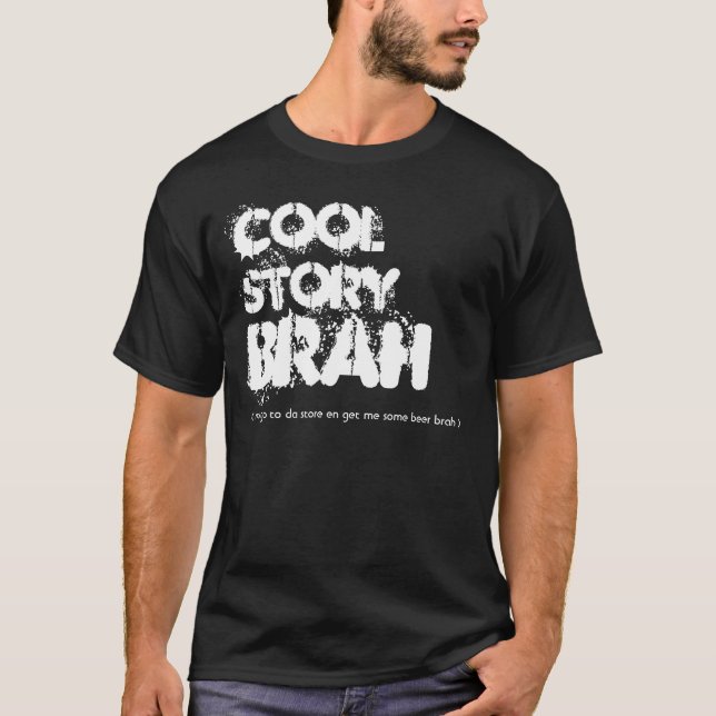 Kall berättelse brah. t-shirt (Framsida)